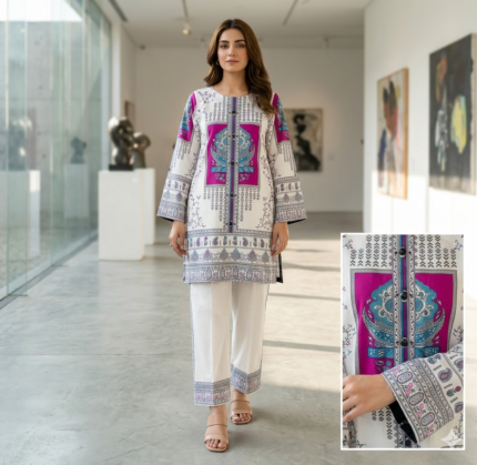 2-Piece Printed Suit