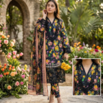 3-Piece Printed Suit